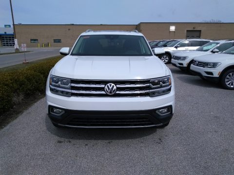 Pure White Volkswagen Atlas SEL 4Motion.  Click to enlarge.