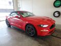Front 3/4 View of 2018 Ford Mustang EcoBoost Premium Convertible #1