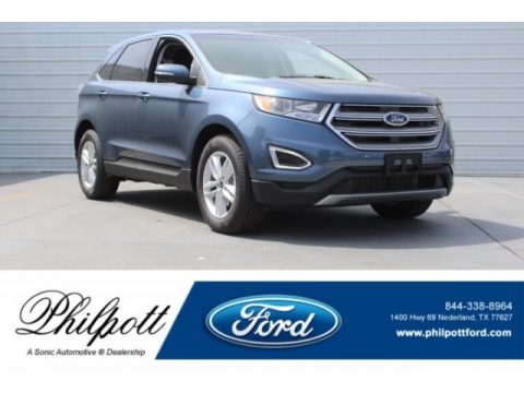 Blue Ford Edge SEL.  Click to enlarge.