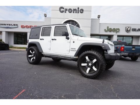 Bright White Jeep Wrangler Unlimited Sport 4x4. Click to enlarge. Bright White Jeep Wrangler Unlimited Sport 4x4. Click to enlarge.
