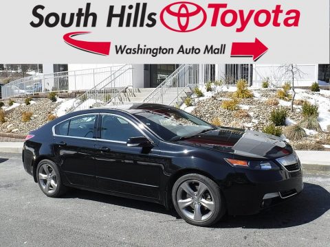 Crystal Black Pearl Acura TL 3.7 SH-AWD Technology.  Click to enlarge.