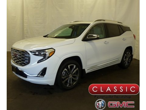Summit White GMC Terrain Denali AWD.  Click to enlarge.
