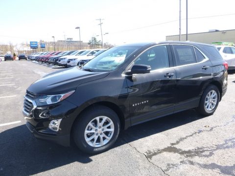 Mosaic Black Metallic Chevrolet Equinox LT AWD.  Click to enlarge.