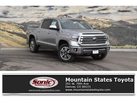 Silver Sky Metallic Toyota Tundra 1794 Edition CrewMax 4x4.  Click to enlarge.