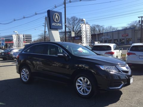 Crystal Black Pearl Acura RDX Technology AWD.  Click to enlarge.
