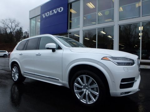 Crystal White Pearl Metallic Volvo XC90 T6 AWD Inscription. Click to enlarge. Crystal White Pearl Metallic Volvo XC90 T6 AWD Inscription. Click to enlarge.