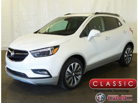 White Frost Tricoat Buick Encore Essence.  Click to enlarge.