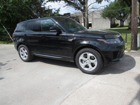 Santorini Black Metallic Land Rover Range Rover Sport HSE.  Click to enlarge.
