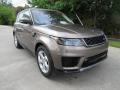 Front 3/4 View of 2018 Land Rover Range Rover Sport HSE #2