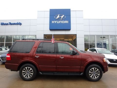 Ruby Red Ford Expedition XLT 4x4.  Click to enlarge.