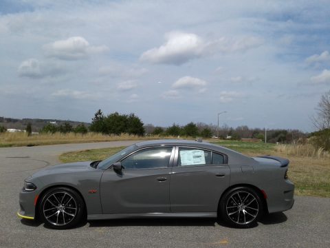 Destroyer Gray Dodge Charger R/T Scat Pack.  Click to enlarge.