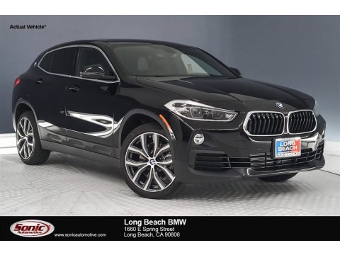 Jet Black BMW X2 xDrive28i.  Click to enlarge.