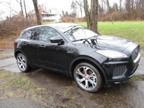 Santorini Black Metallic Jaguar E-PACE First Edition.  Click to enlarge.