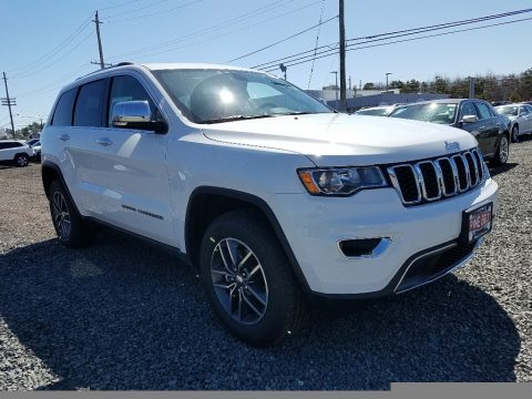 Bright White Jeep Grand Cherokee Limited 4x4.  Click to enlarge.