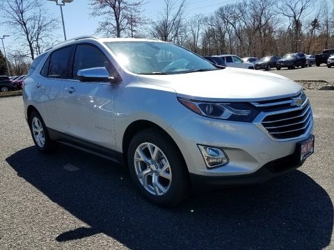 Silver Ice Metallic Chevrolet Equinox Premier AWD.  Click to enlarge.