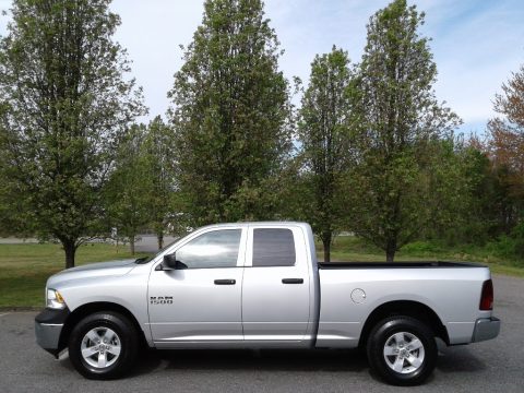 Bright Silver Metallic Ram 1500 Tradesman Quad Cab.  Click to enlarge.