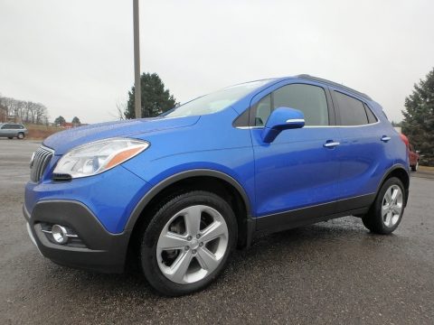 Brilliant Blue Metallic Buick Encore Convenience AWD. Click to enlarge. Brilliant Blue Metallic Buick Encore Convenience AWD. Click to enlarge.