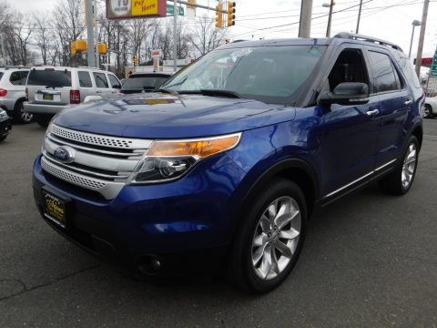 Deep Impact Blue Ford Explorer XLT 4WD.  Click to enlarge.