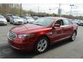 Front 3/4 View of 2018 Ford Taurus SEL #3