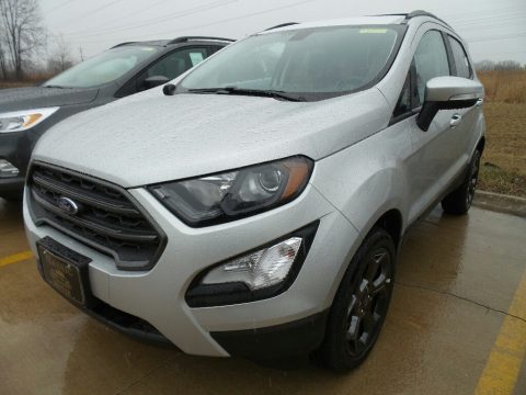 Moondust Silver Ford EcoSport SES 4WD.  Click to enlarge.