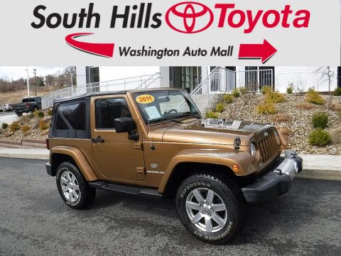 Bronze Star Jeep Wrangler Sahara 70th Anniversary 4x4.  Click to enlarge.