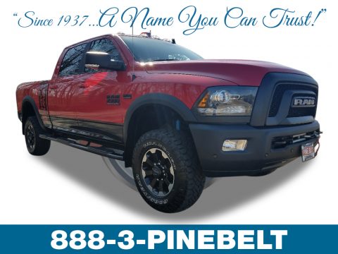 Flame Red Ram 2500 Power Wagon Crew Cab 4x4.  Click to enlarge.