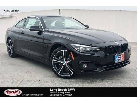 Jet Black BMW 4 Series 430i Coupe.  Click to enlarge.