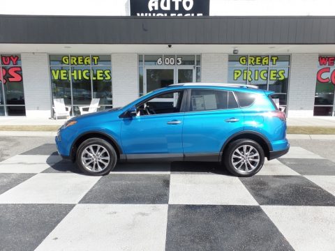 Electric Storm Blue Toyota RAV4 Limited.  Click to enlarge.