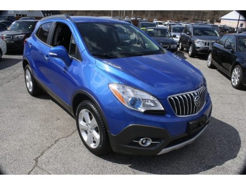 Coastal Blue Metallic Buick Encore Convenience AWD.  Click to enlarge.