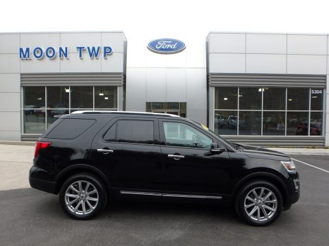 Shadow Black Ford Explorer Limited 4WD.  Click to enlarge.