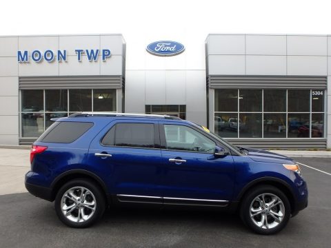 Deep Impact Blue Ford Explorer Limited 4WD.  Click to enlarge.