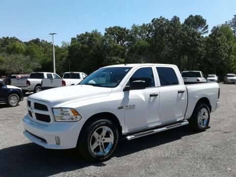 Bright White Ram 1500 Express Crew Cab.  Click to enlarge.