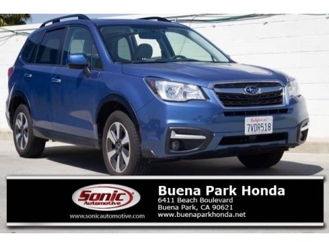 Quartz Blue Pearl Subaru Forester 2.5i Premium.  Click to enlarge.