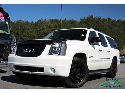 Summit White GMC Yukon XL Denali AWD.  Click to enlarge.