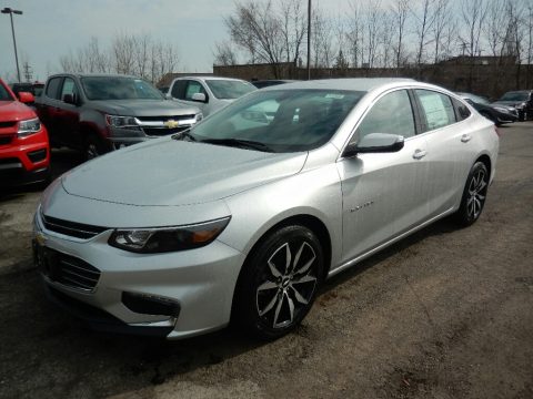Silver Ice Metallic Chevrolet Malibu LT.  Click to enlarge.