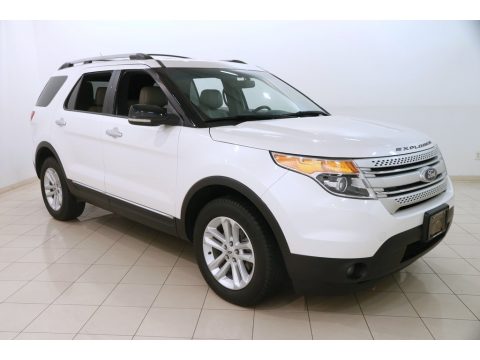White Platinum Tri-Coat Ford Explorer XLT 4WD. Click to enlarge. White Platinum Tri-Coat Ford Explorer XLT 4WD. Click to enlarge.