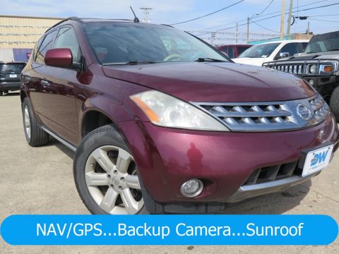 Sunset Red Pearl Metallic Nissan Murano SL AWD.  Click to enlarge.
