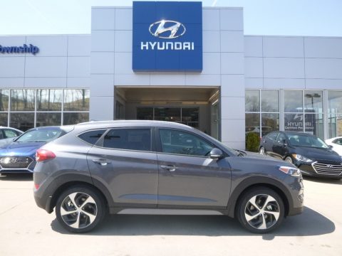 Coliseum Gray Hyundai Tucson Sport AWD.  Click to enlarge.