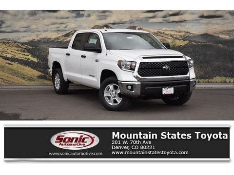 Super White Toyota Tundra SR5 CrewMax 4x4. Click to enlarge. Super White Toyota Tundra SR5 CrewMax 4x4. Click to enlarge.