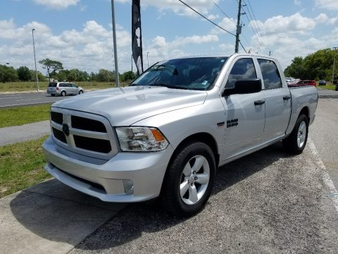 Bright Silver Metallic Ram 1500 Express Crew Cab.  Click to enlarge.