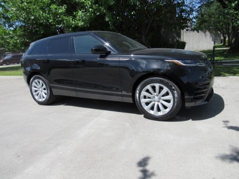 Santorini Black Metallic Land Rover Range Rover Velar R Dynamic SE.  Click to enlarge.