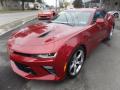 Front 3/4 View of 2018 Chevrolet Camaro SS Coupe #5