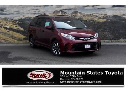 Salsa Red Pearl Toyota Sienna LE AWD.  Click to enlarge.
