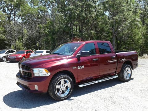 Delmonico Red Pearl Ram 1500 Express Crew Cab.  Click to enlarge.