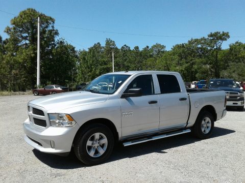 Bright Silver Metallic Ram 1500 Express Crew Cab.  Click to enlarge.