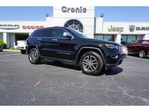 Diamond Black Crystal Pearl Jeep Grand Cherokee Limited.  Click to enlarge.