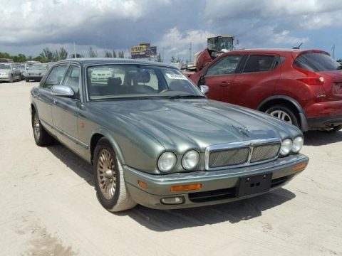 Jade Green Pearl Jaguar XJ XJ12.  Click to enlarge.