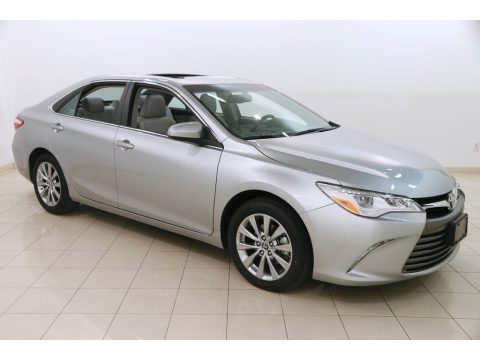 Celestial Silver Metallic Toyota Camry XLE V6.  Click to enlarge.