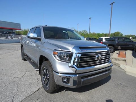 Silver Sky Metallic Toyota Tundra 1794 Edition CrewMax.  Click to enlarge.