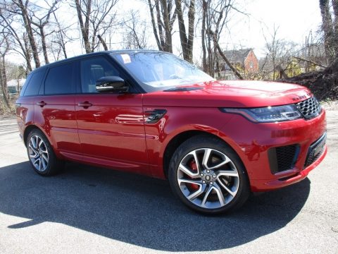 Firenze Red Metallic Land Rover Range Rover Sport HSE Dynamic.  Click to enlarge.